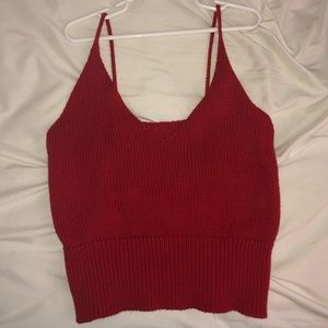 Brandy Melville Crochet Tank